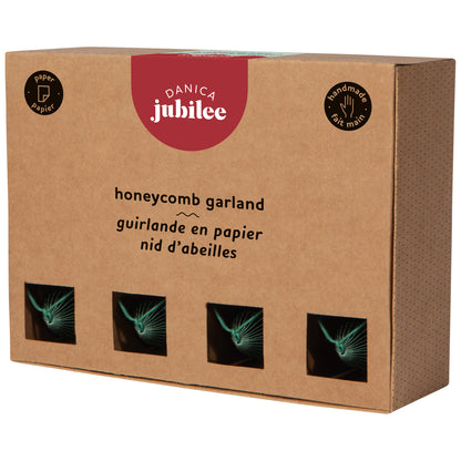 Evergreen Honeycomb Garland