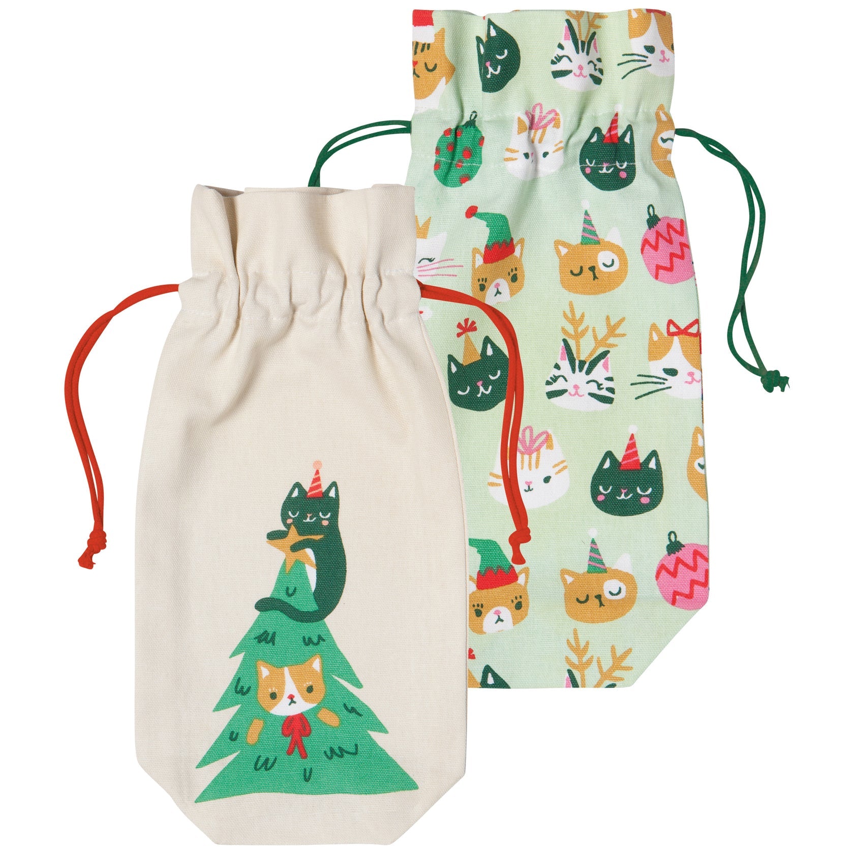 Let It Meow - Wine Bags Set