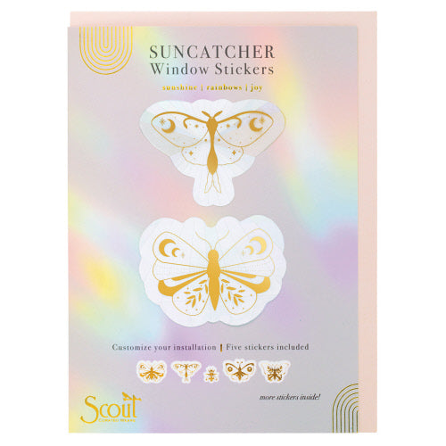 Butterflies + Moths - Decal Sun Catcher / Greeting Card