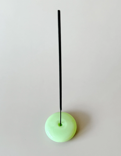 Milk Green - Dimple Incense Holder