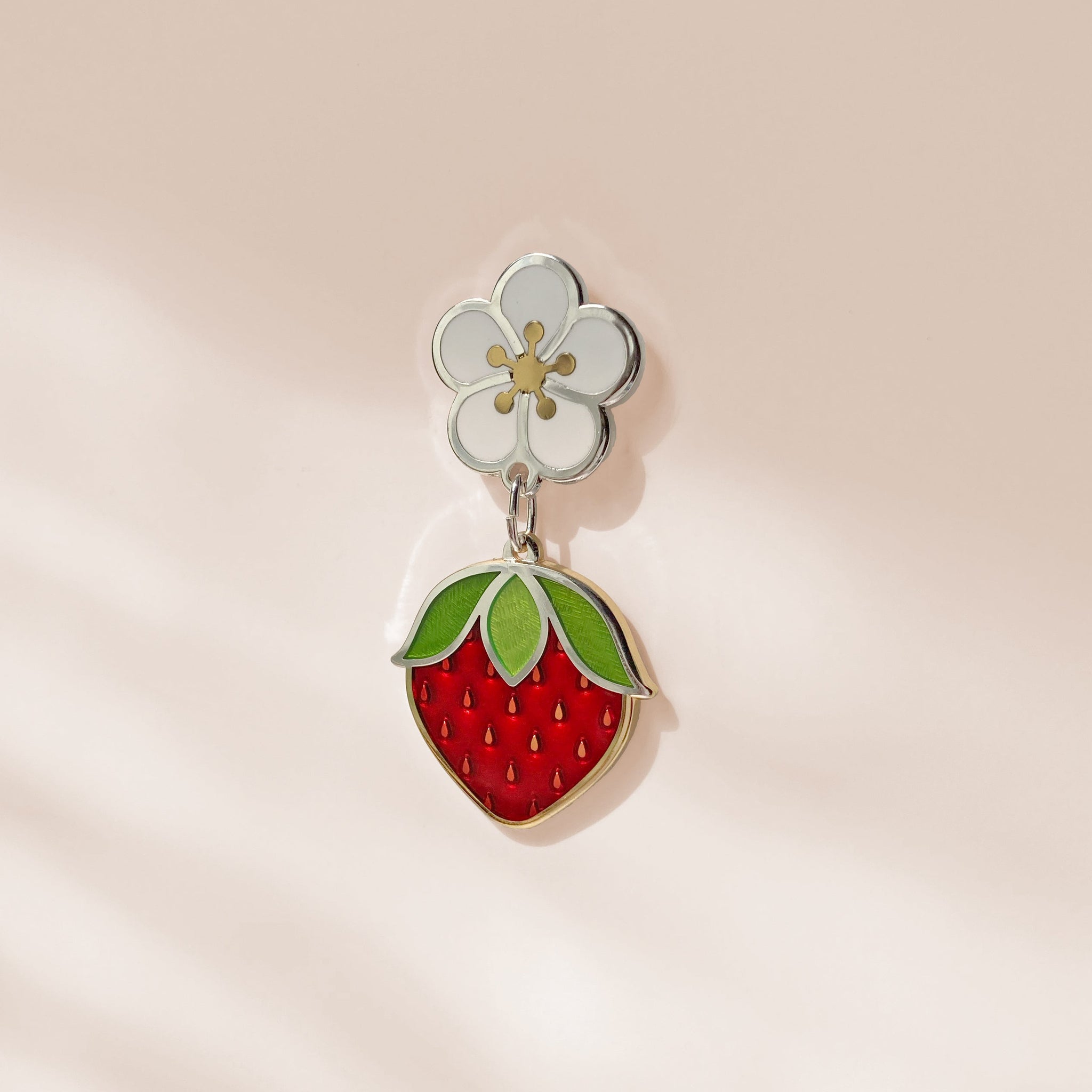 Wild Strawberry Pin