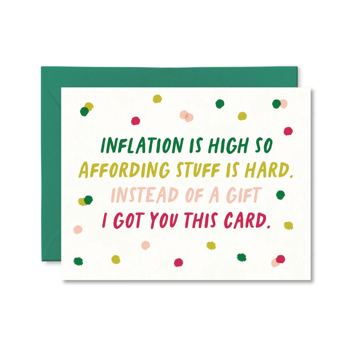 High Inflation Christmas Card