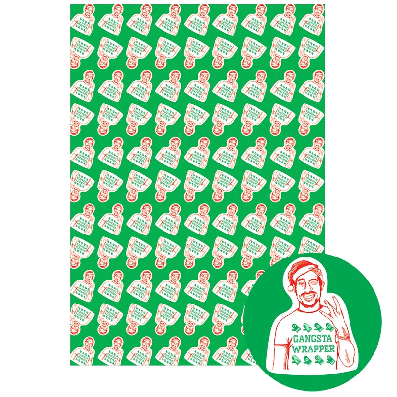 Tupac Wrapping Paper - Set/3