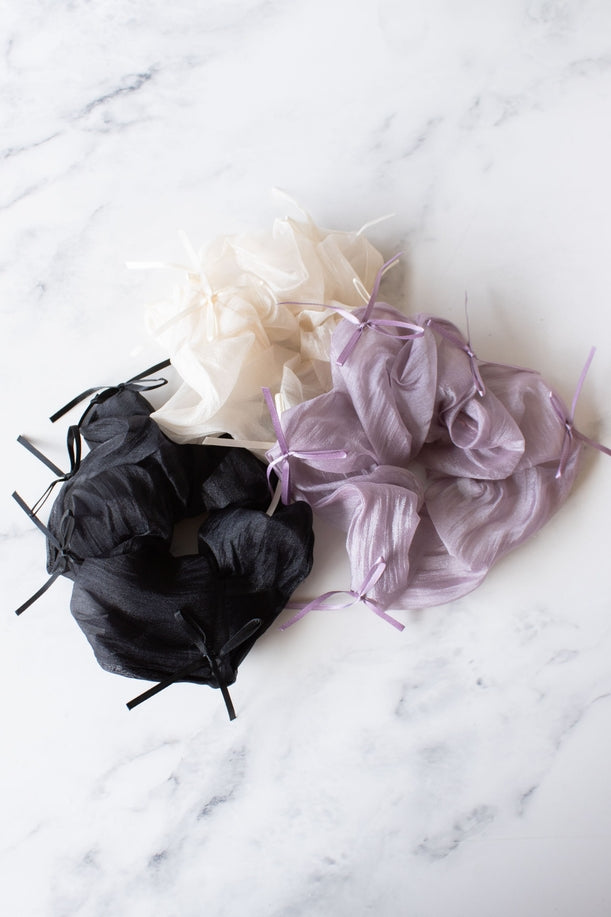 Ribbon Hair Scrunchie