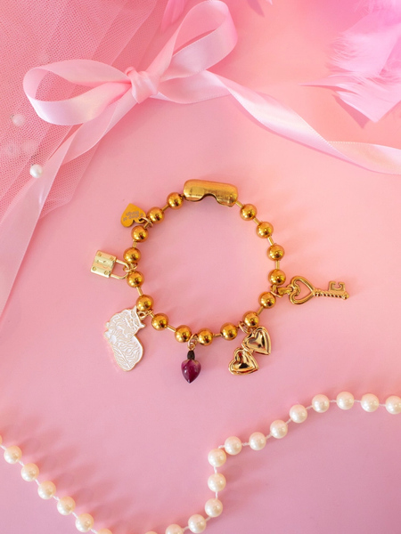 Coquette Charm Bracelet