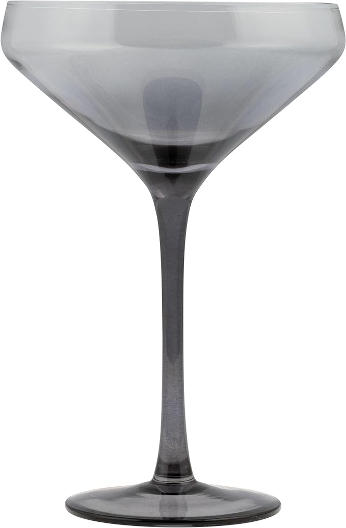 Mid Century Martini Coupe - Grey Ombre