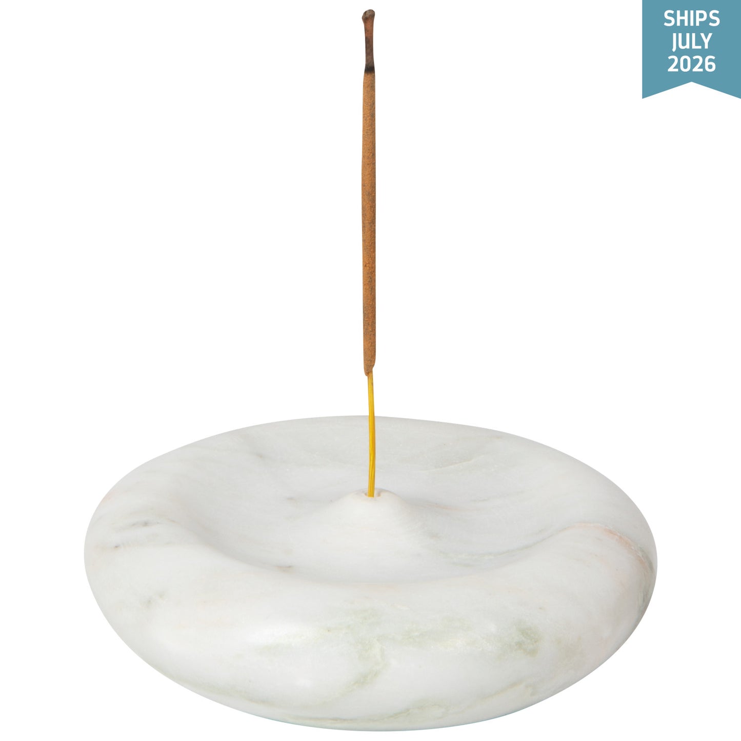 Onyx Marble Round Incense Holder