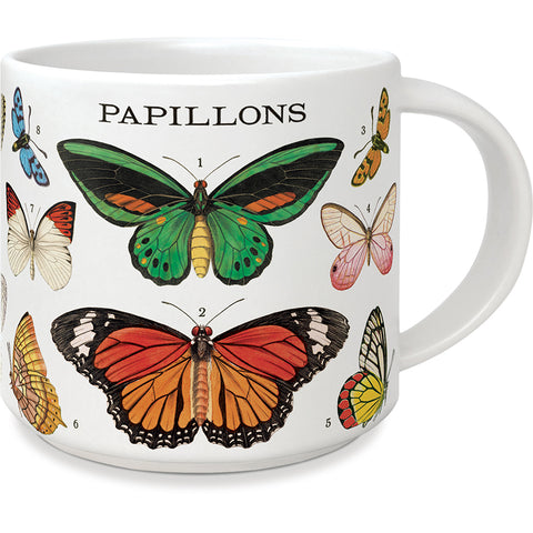 Butterflies - Vintage Mug