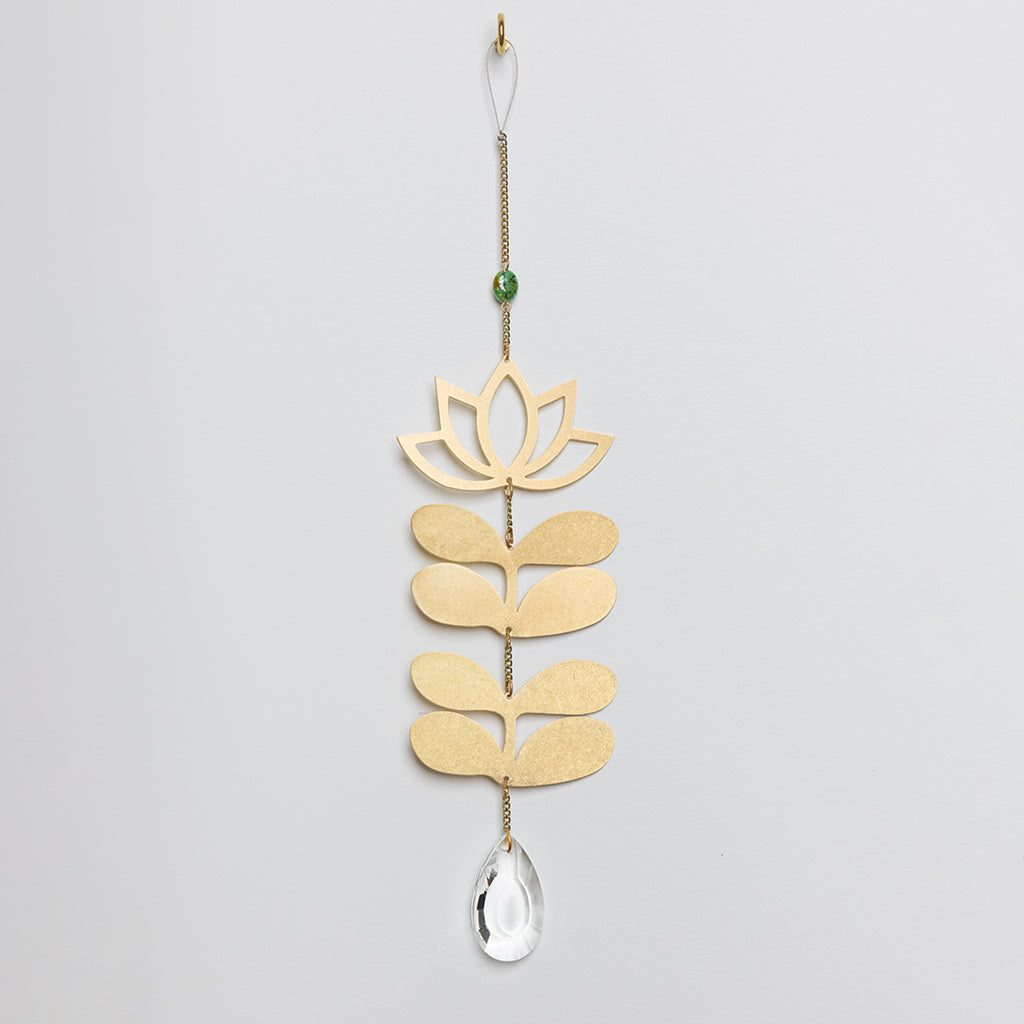 Lotus Flower Sun Catcher