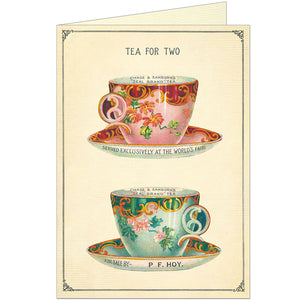 Tea For Two Card