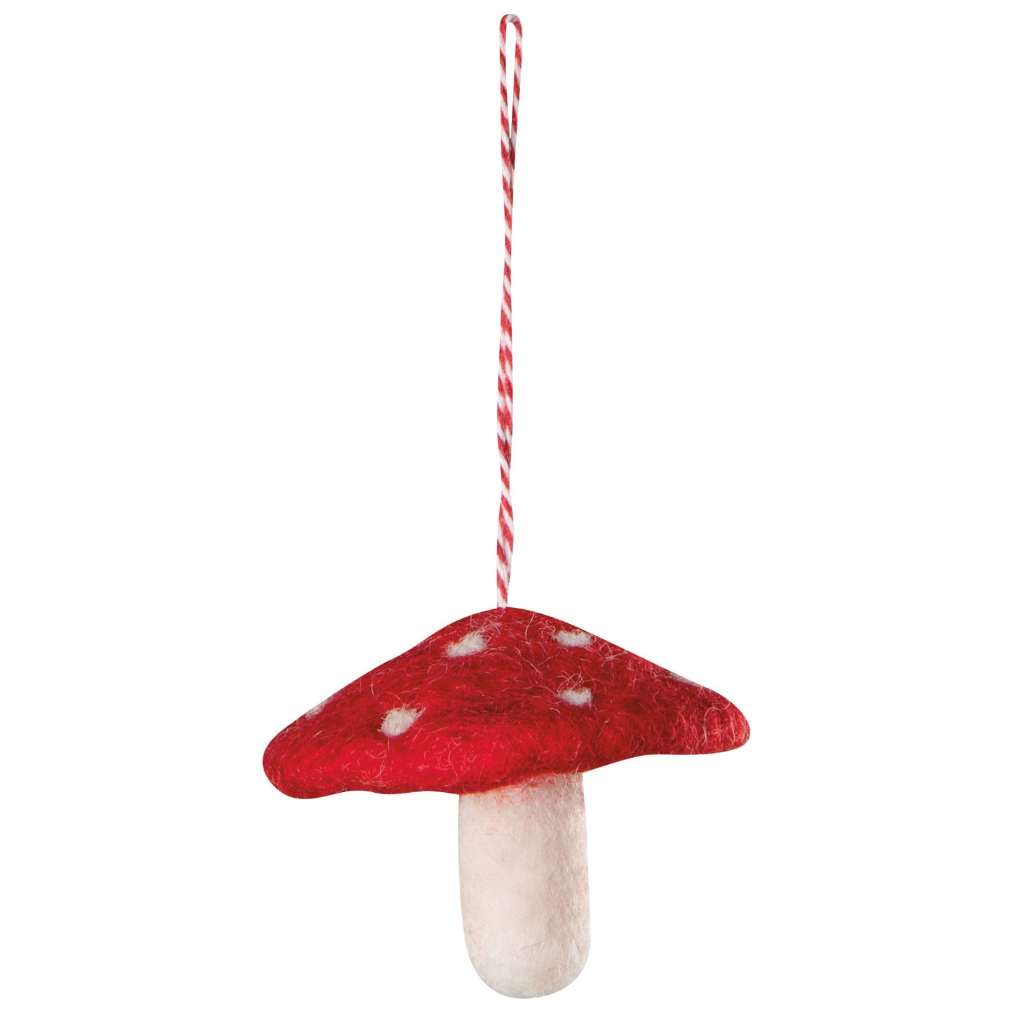 Mushroom Felt Ornament - 4 Colors