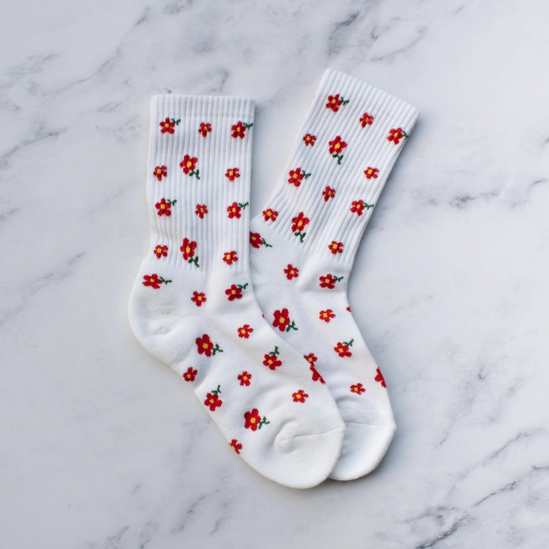 Little Flower Casual Socks