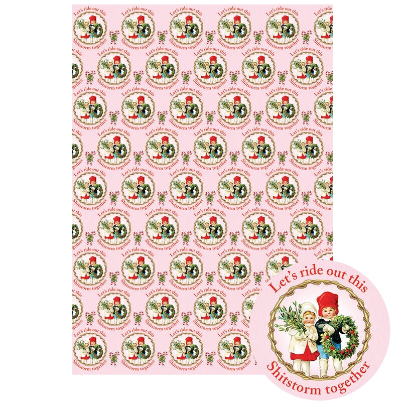 Shitstorm Wrapping Paper - Set/3