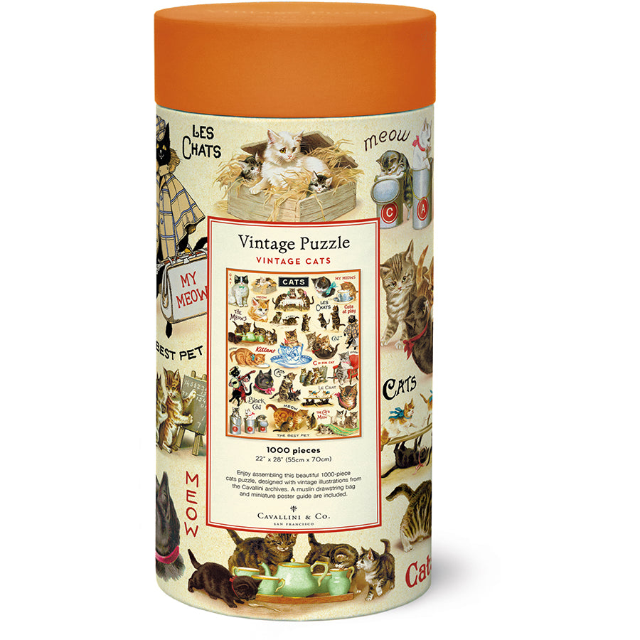Vintage Cats Puzzle