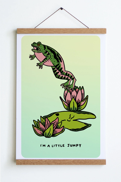 Jumpy Frog Print