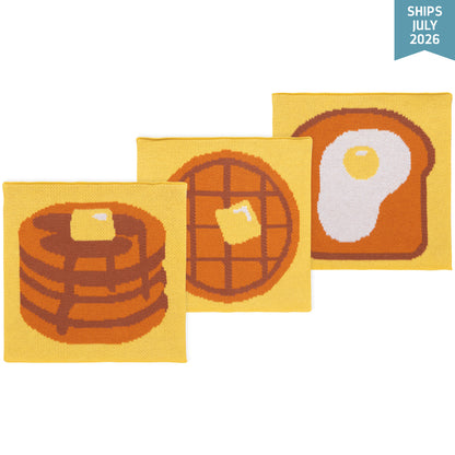 Brunch Club -  Knit Dishcloth Set