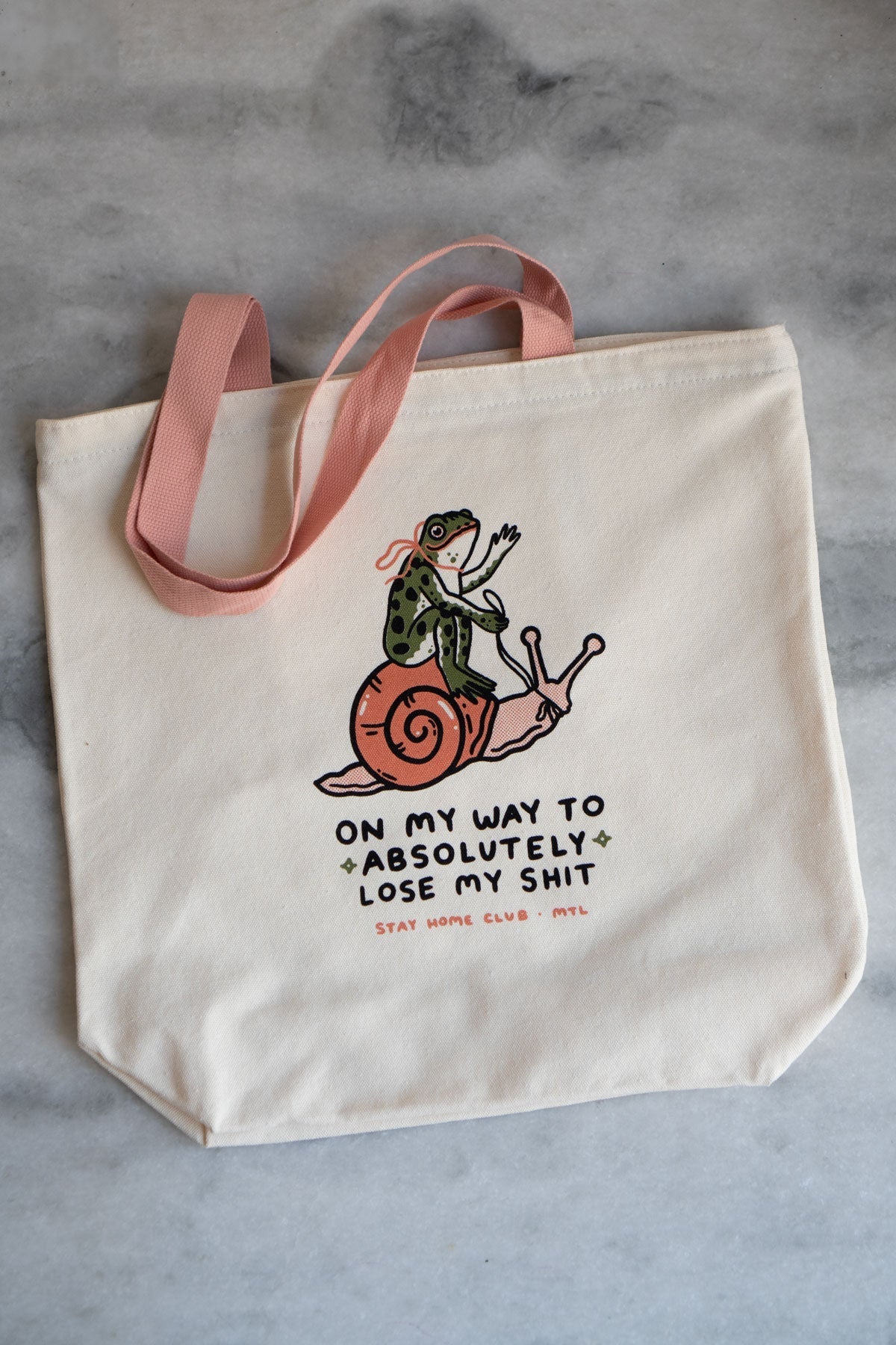 Lose My Shit XL Zipper Tote