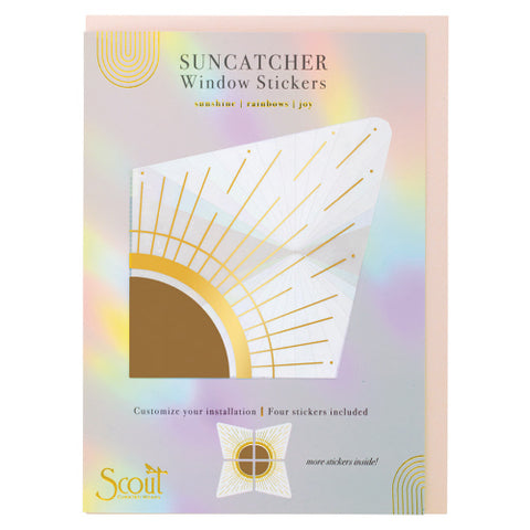 Sunshine - Decal Sun Catcher / Greeting Card