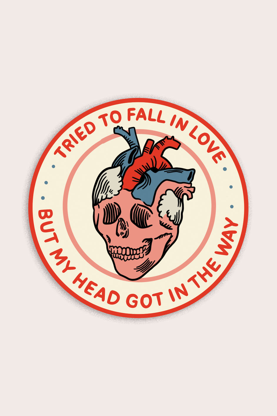 Tried to Fall in Love Vinyl Sticker