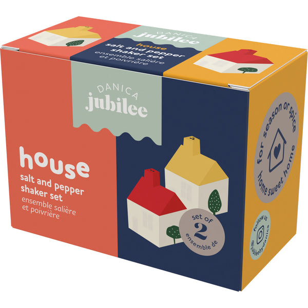 Salt + Pepper Shaker - Houses