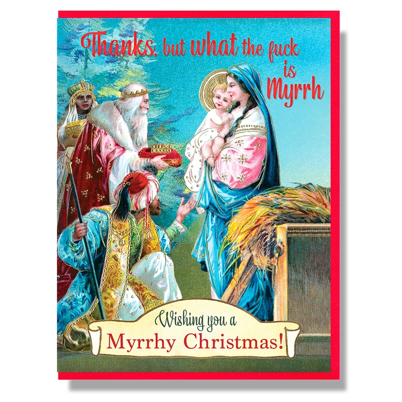 Myrrhy Christmas Card