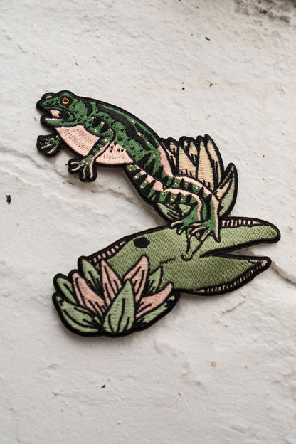 Jumpy Frog Sticker Patch