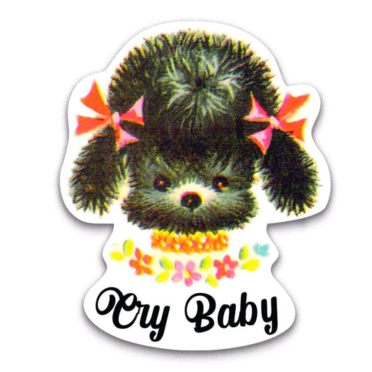 Cry Baby (Poodle) Sticker