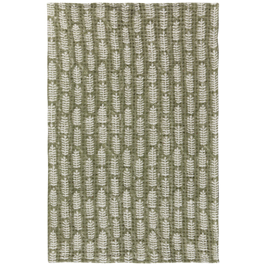 Fern Waffle Dish Towel