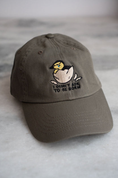 Didn't Ask To Be Born Dad Hat