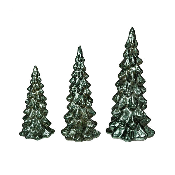 Mercury LED Glass Tree - 3 Sizes