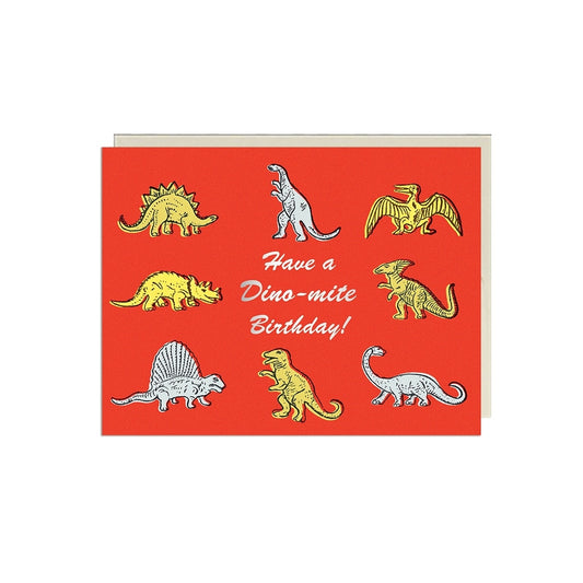 Dino-Mite Birthday Card
