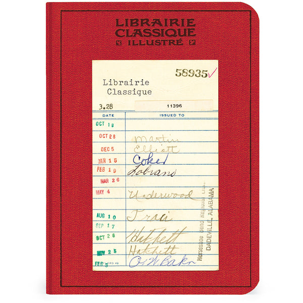 Library Books Mini Notebooks