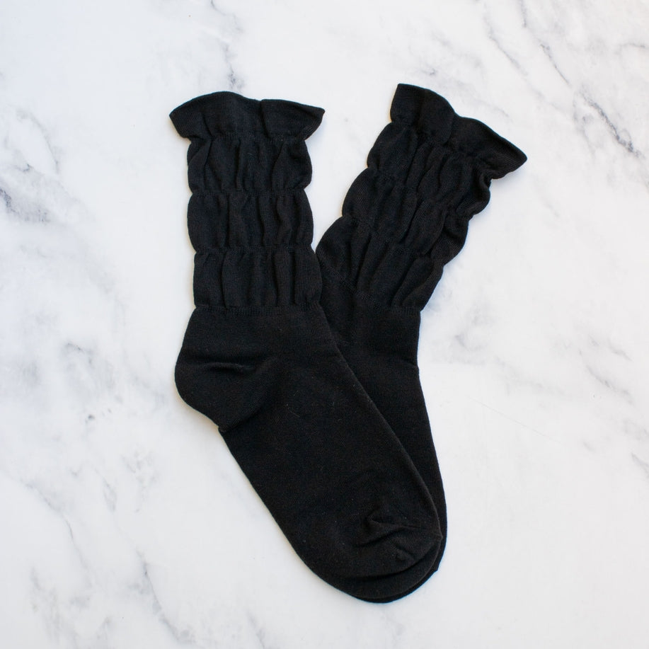 Triple Ruffle Socks