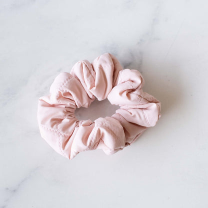 Quilted Hair Scrunchie