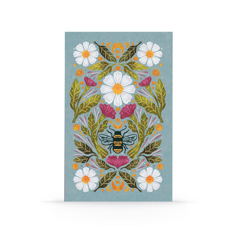 Honeybee Tea Layflat Notebook - Small