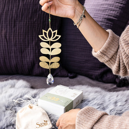 Lotus Flower Sun Catcher
