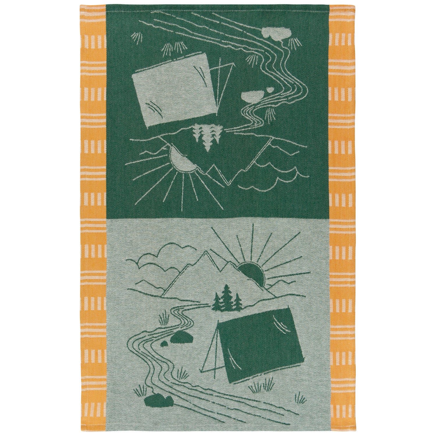 Camp Out Jacquard Dish Towel