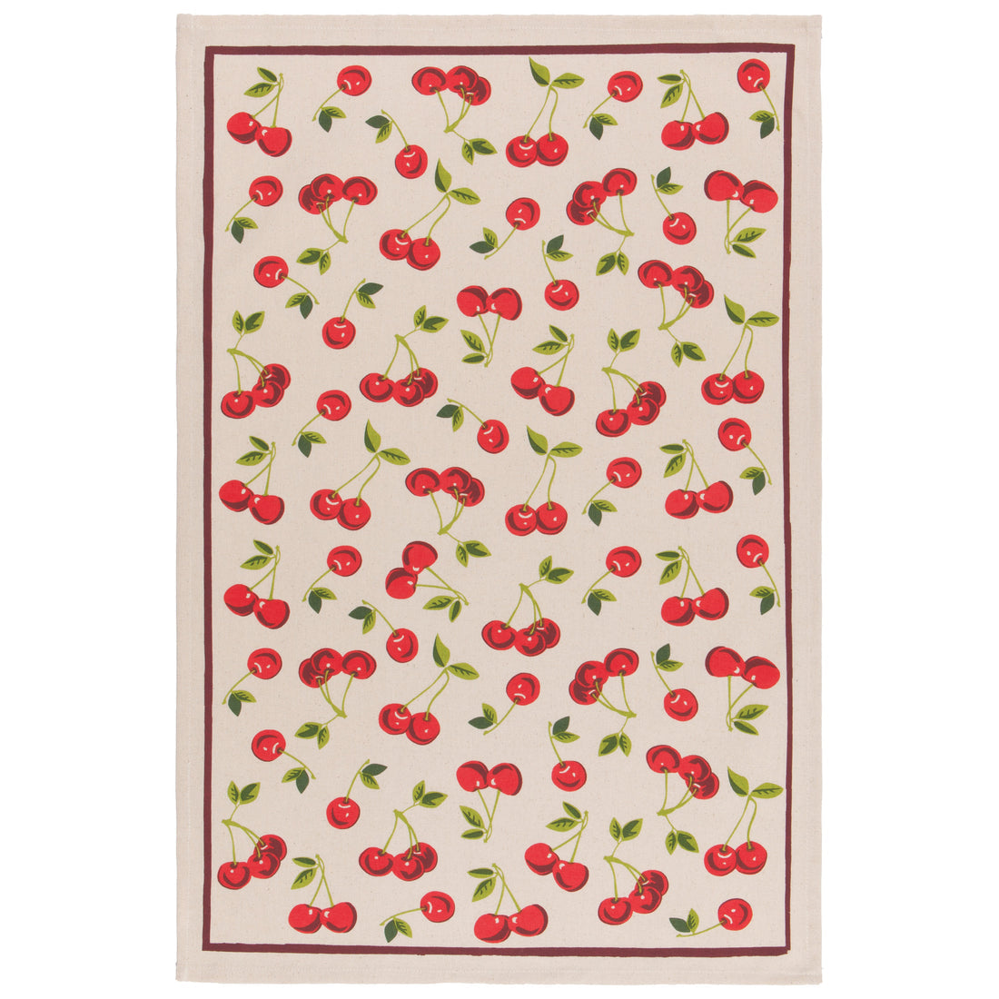 Cherries Dish Towel