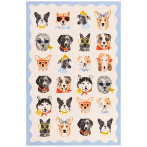 Uptown Dogs Dish Towel