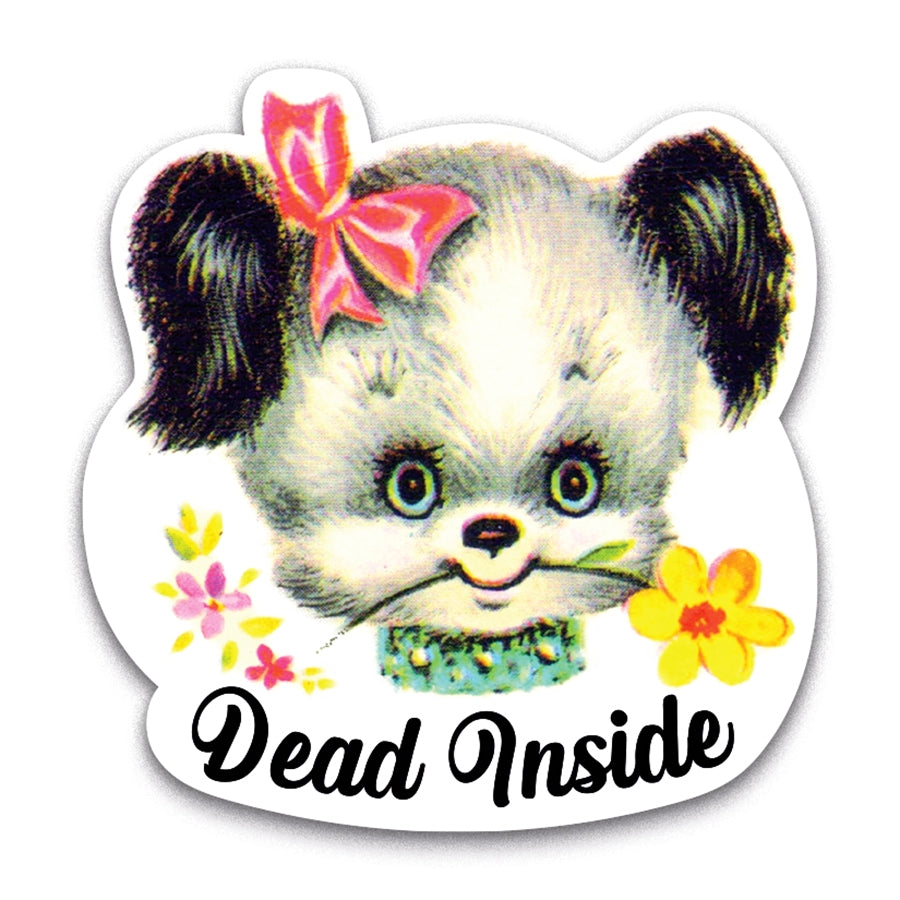 Dead Inside (Puppy) Sticker