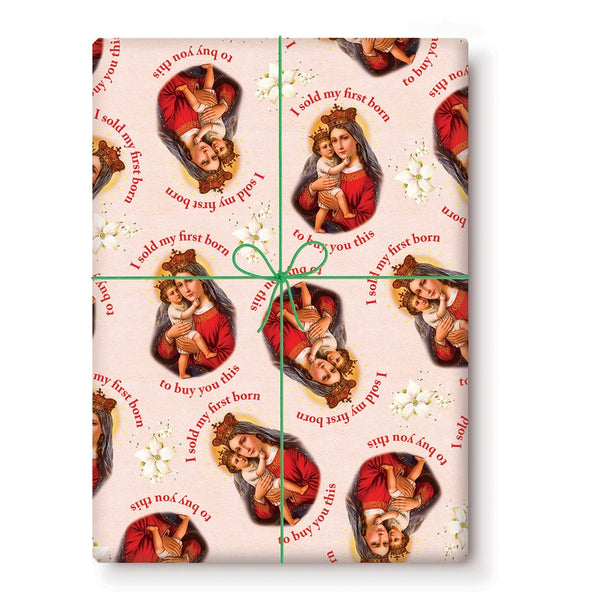 Sold My First Born Wrapping Paper - Set/3