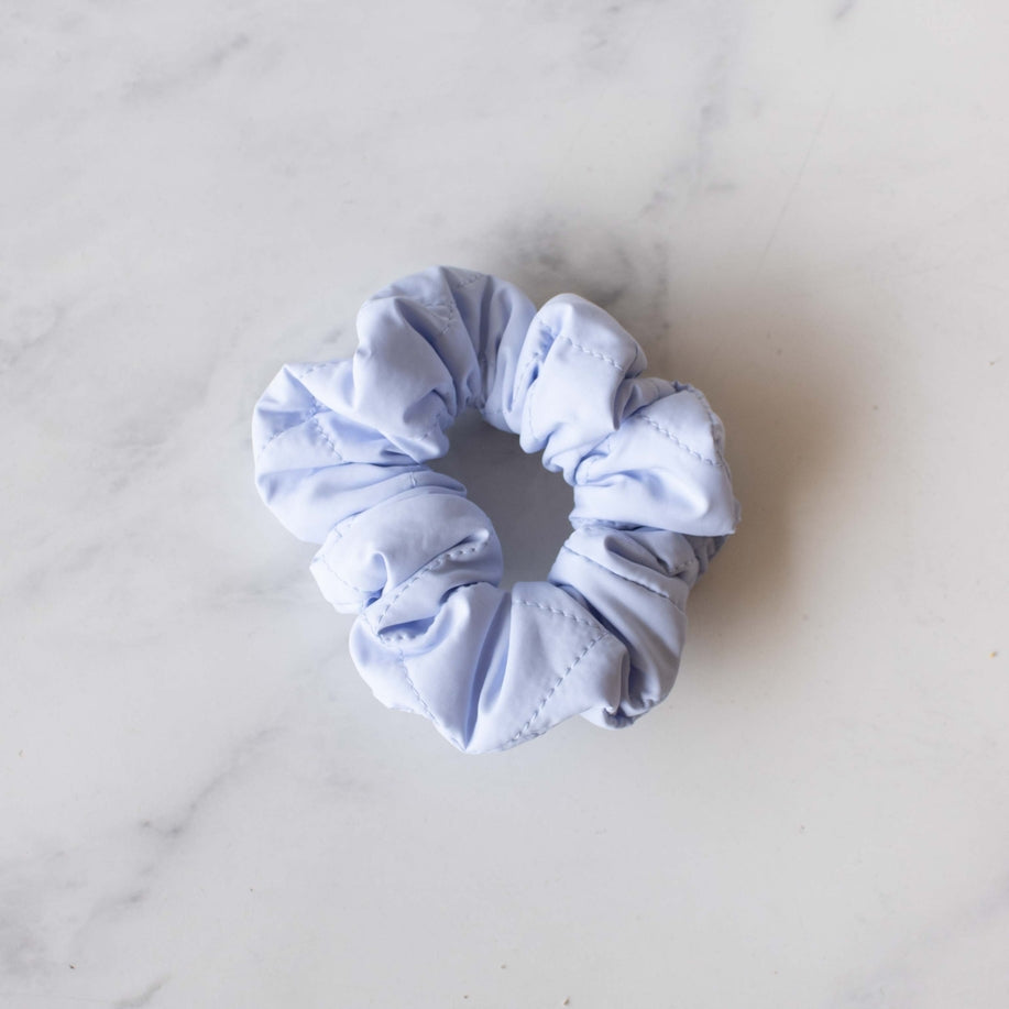 Quilted Hair Scrunchie