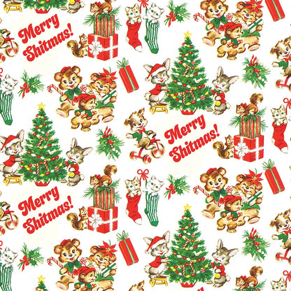 Merry Shitmas Wrapping Paper - Set/3