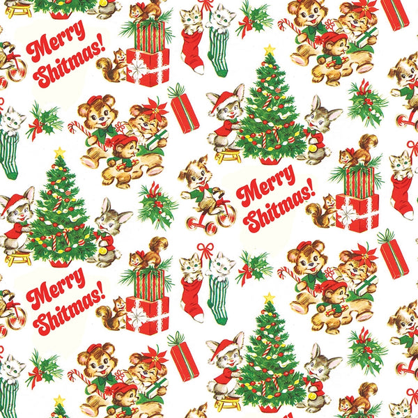 Merry Shitmas Wrapping Paper - Set/3