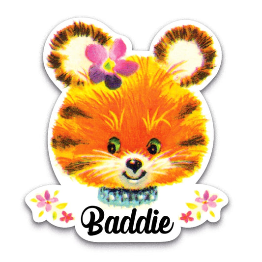 Baddie (Tiger) Sticker