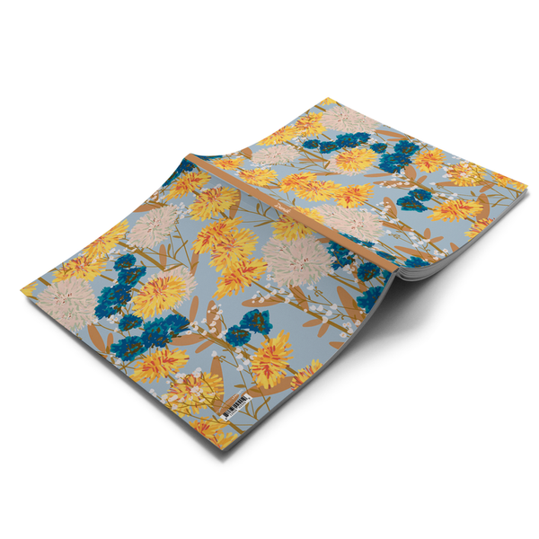 Pretty Weeds Layflat Notebook - Medium