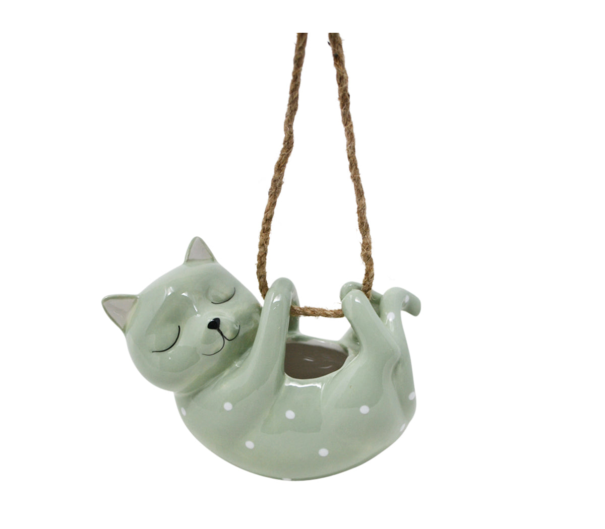 Hanging Cat Planter - 2 colors