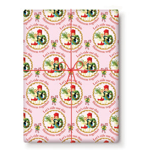 Shitstorm Wrapping Paper Sheet