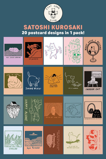 Satoshi Kurosaki - Postcard Pack