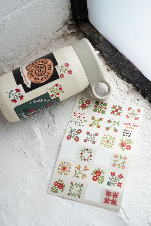 Quilt Top Gap Filler Sticker Sheet